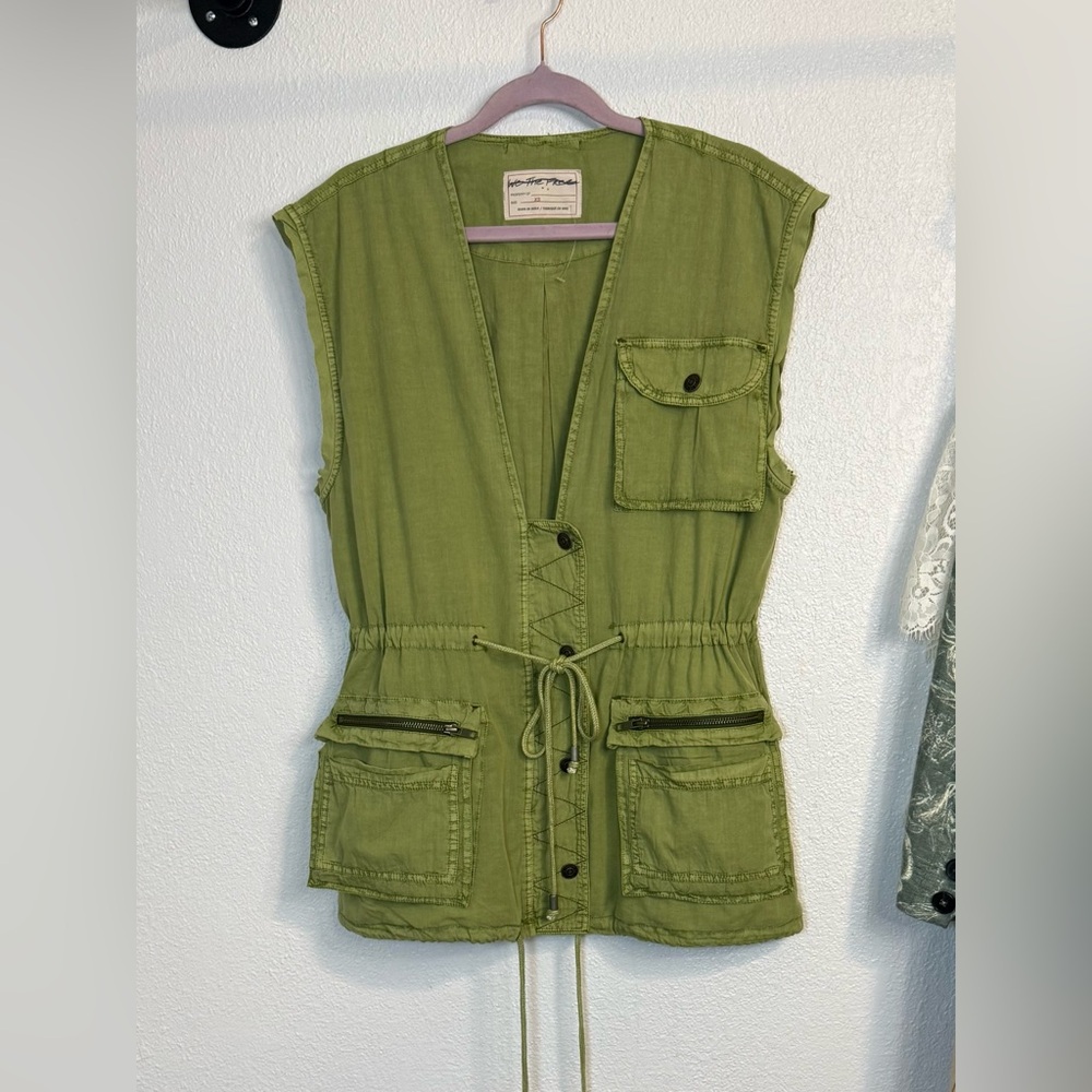 NWOT Free People / We the Free Dusty River Oversized Utility Vest XS 128